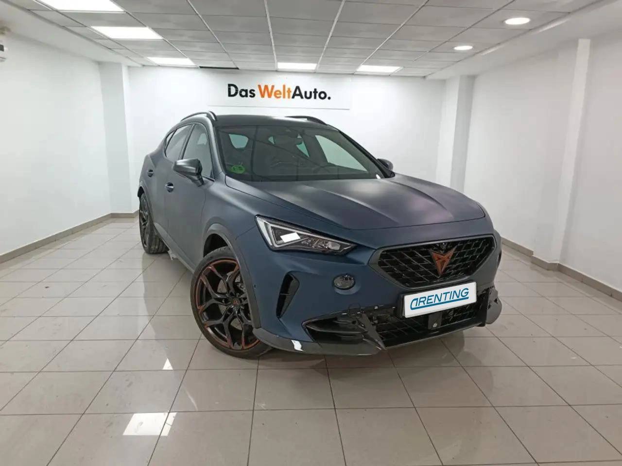 Renting CUPRA Formentor 2.5 TSI 390 VZ5 DSG 4Drive Azul