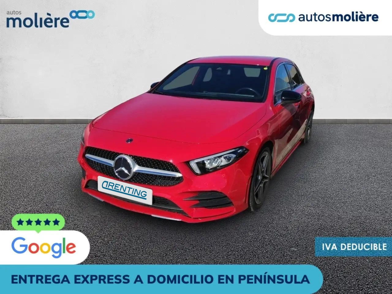 Renting Mercedes-Benz A 200 200d 8G-DCT Rojo