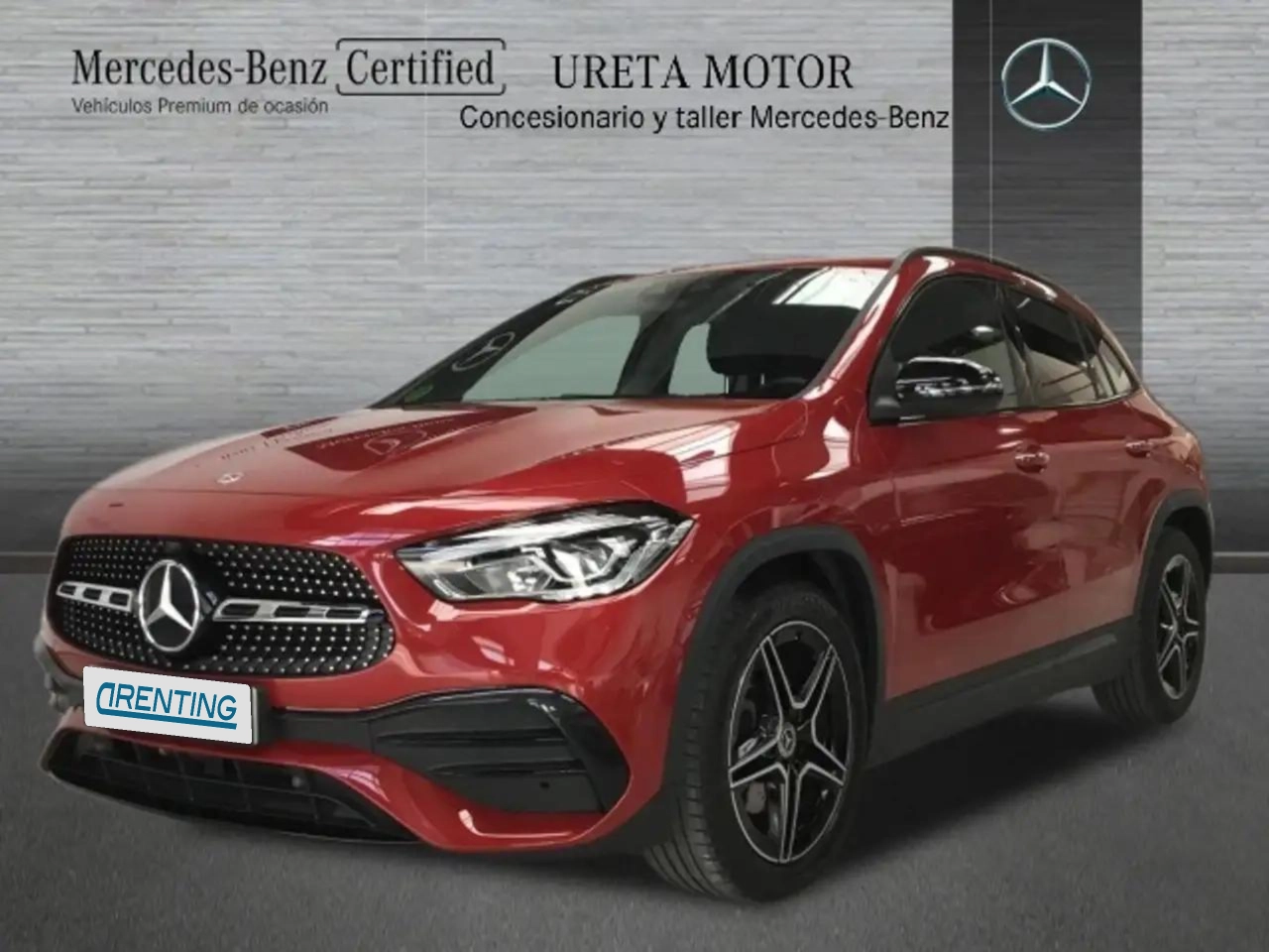 Renting Mercedes-Benz GLA 200 200d 8G-DCT Rojo