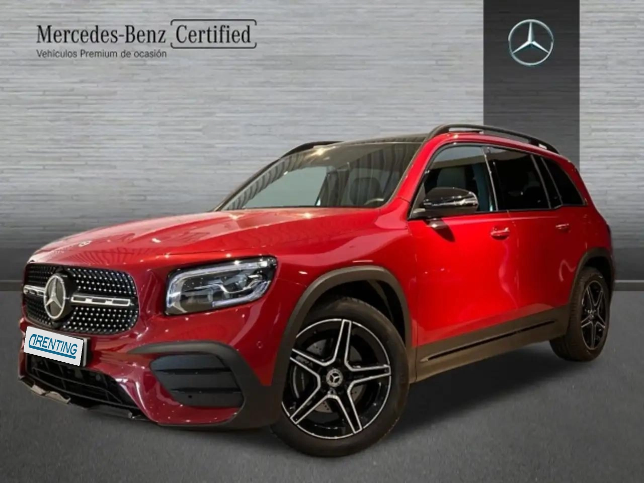 Renting Mercedes-Benz GLB 200 200d 8G-DCT Rojo