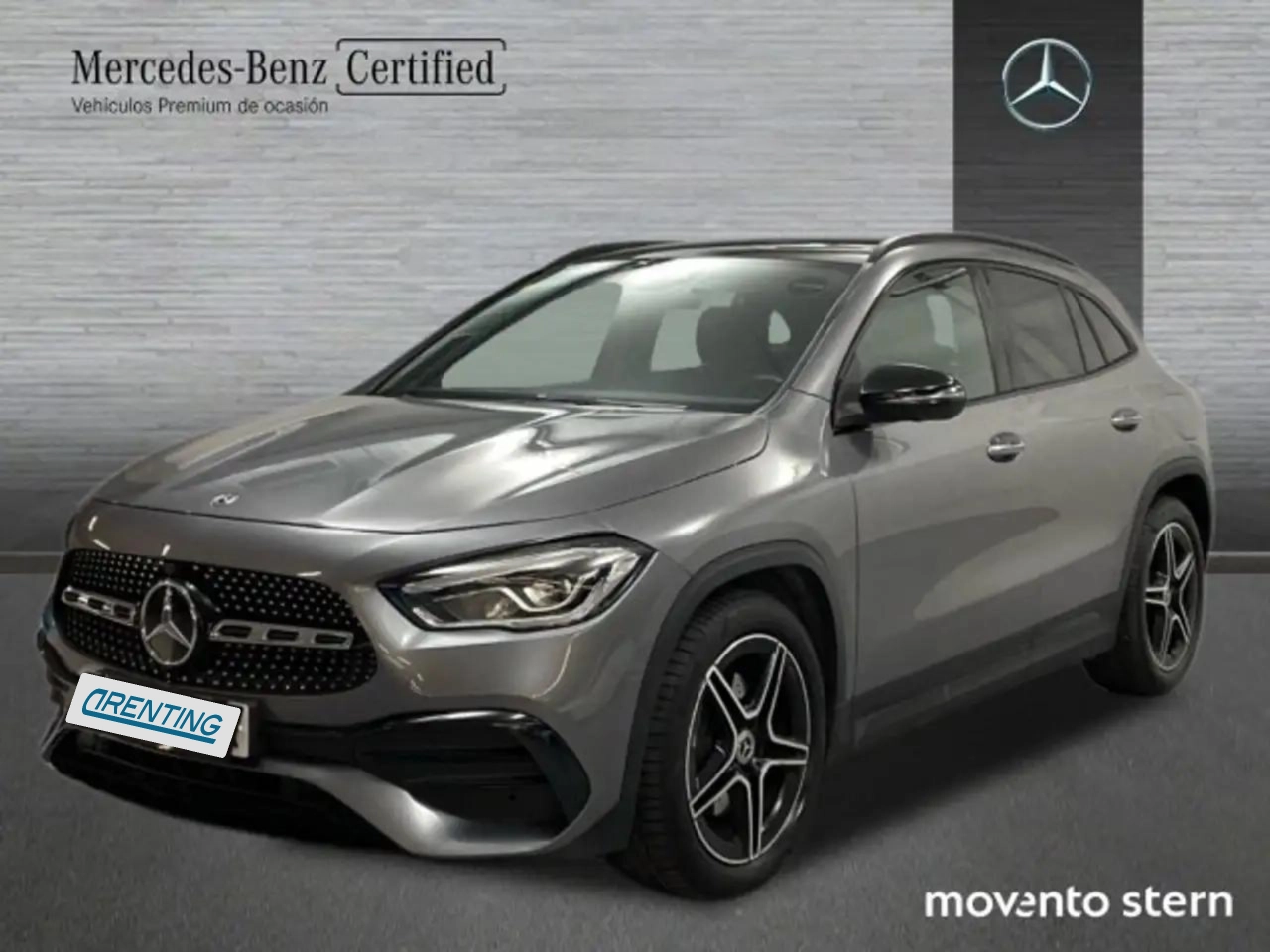 Renting Mercedes-Benz GLA 200 200d 8G-DCT Gris 2