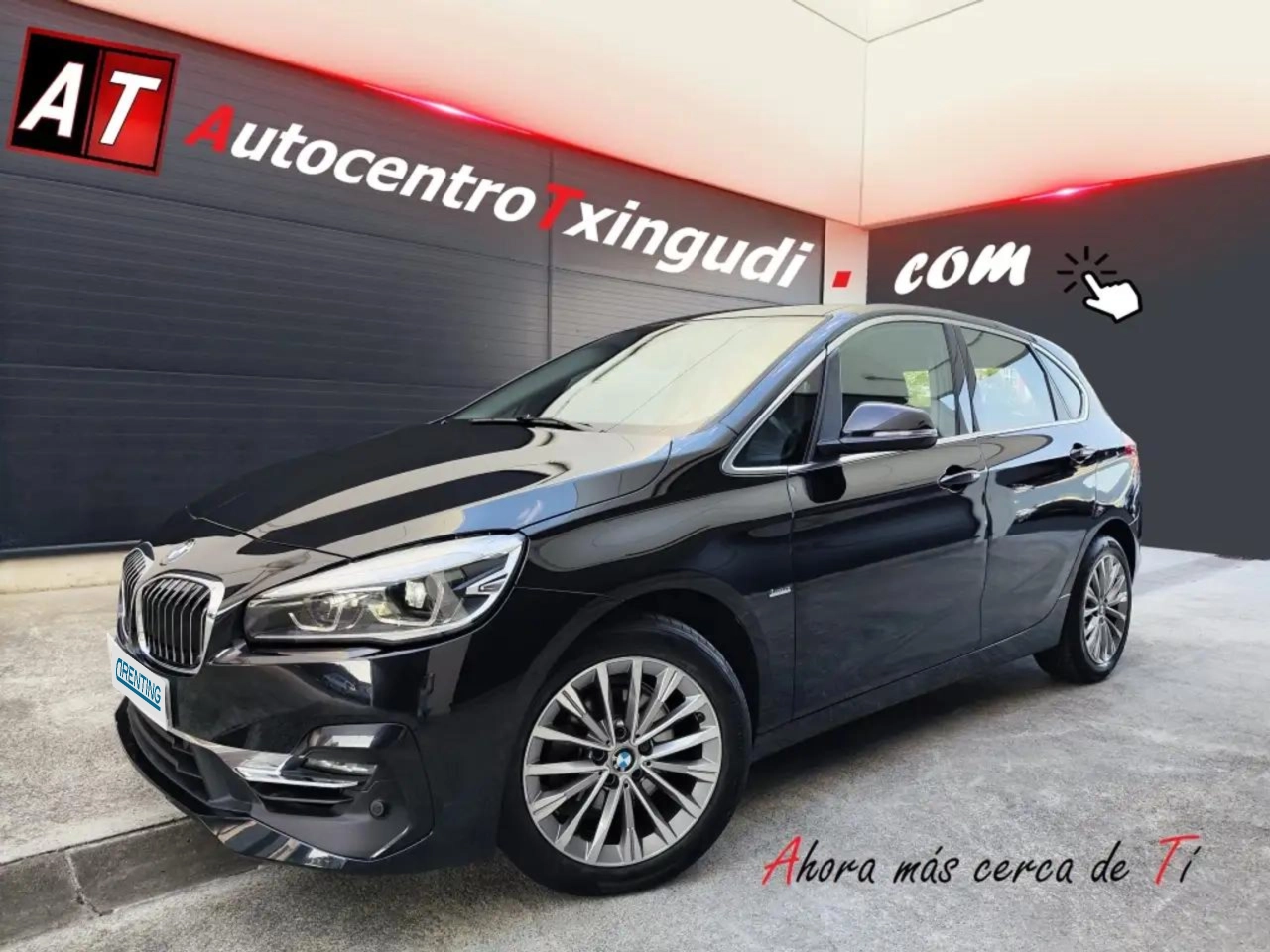 Renting BMW 218 218iA Active Tourer Negro