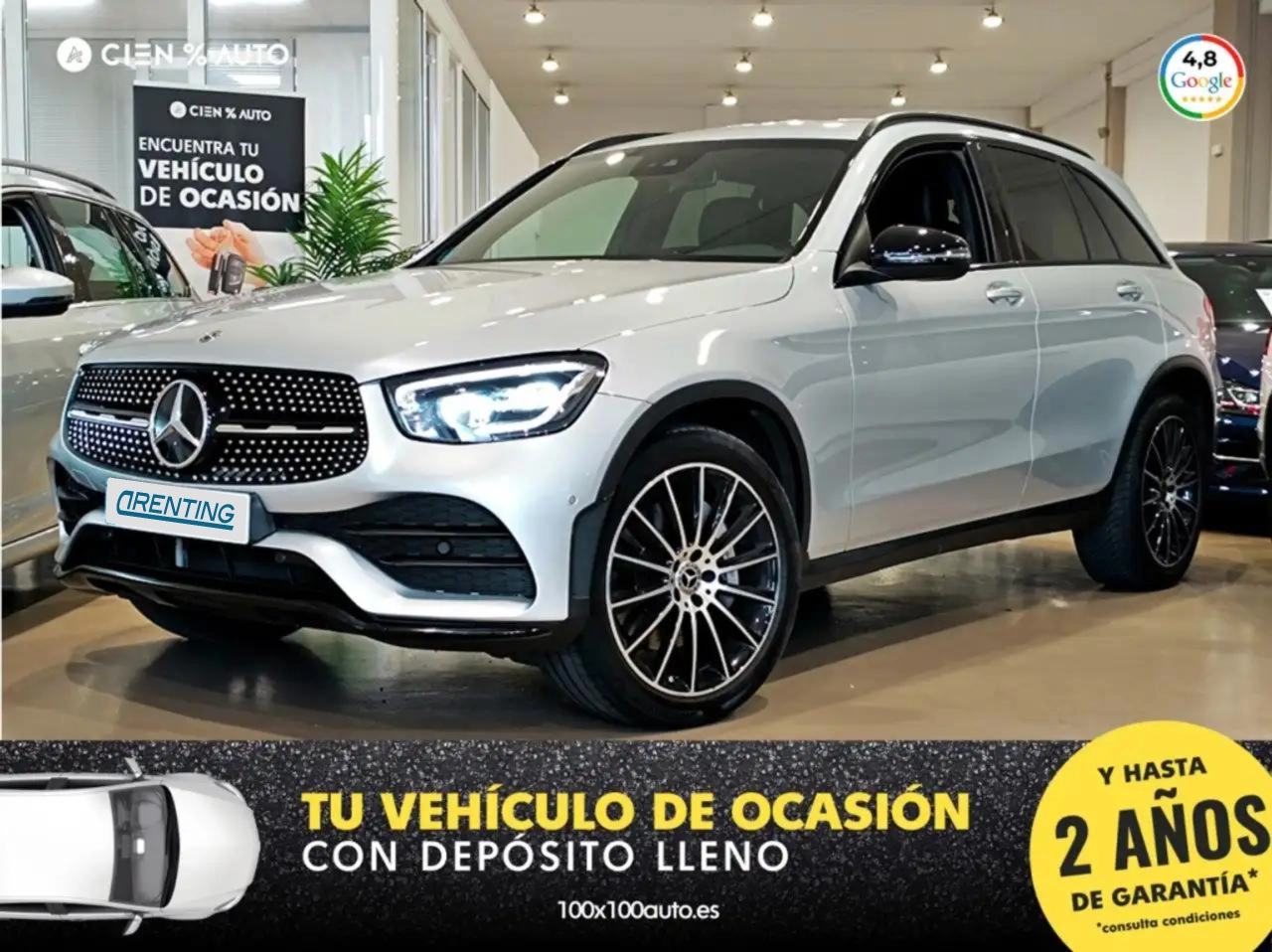 Renting Mercedes-Benz GLC 220 220d 4Matic 9G-Tronic Gris 1 1