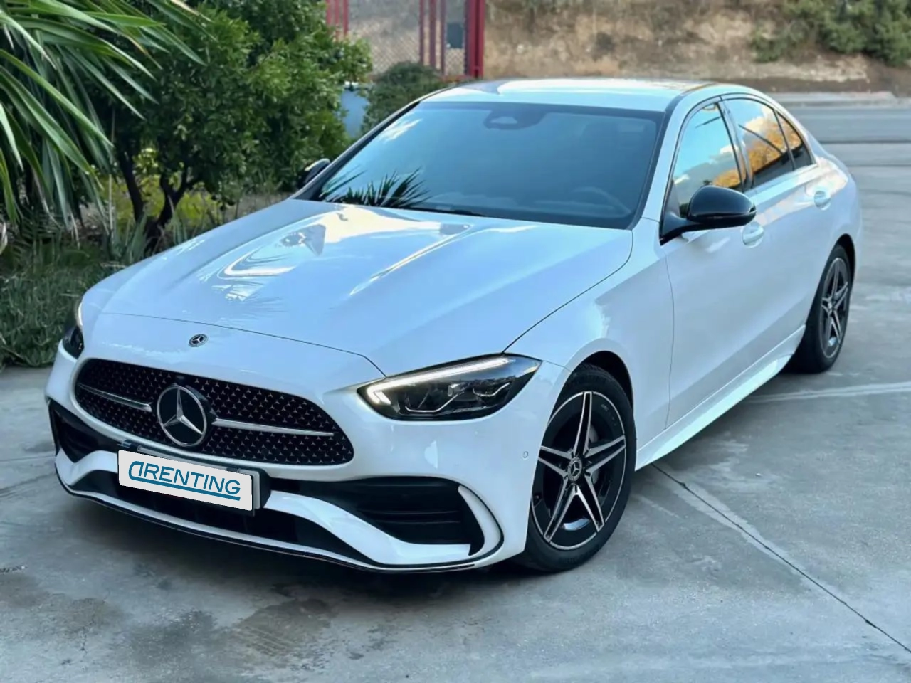 Renting Mercedes-Benz C 220 220d 9G-Tronic Blanco 4