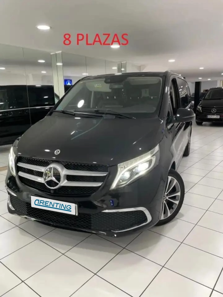 Renting Mercedes-Benz V 220 220d Largo Avantgarde Negro