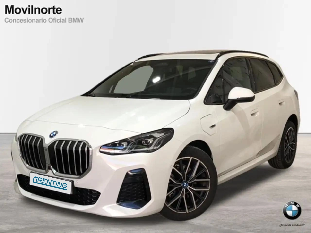 Renting BMW Active Hybrid 5 225e Tourer xDrive Blanco 1