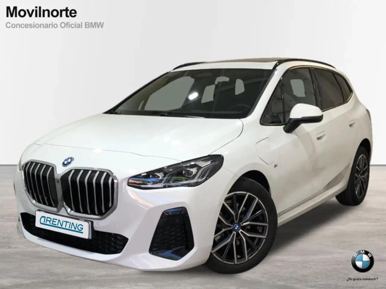 Renting BMW Active Hybrid 5 225e Tourer xDrive Blanco