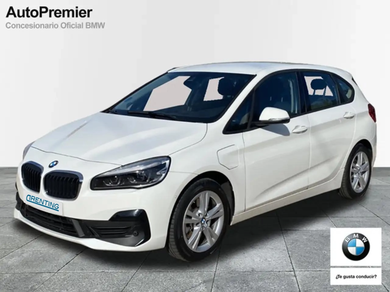 Renting BMW 225 225xe iPerformance Active Tourer Blanco