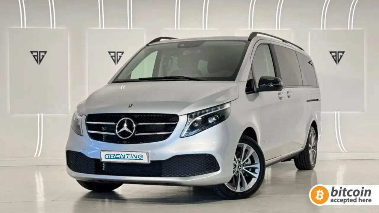 Renting Mercedes-Benz V 250d Largo Avantgarde Gris