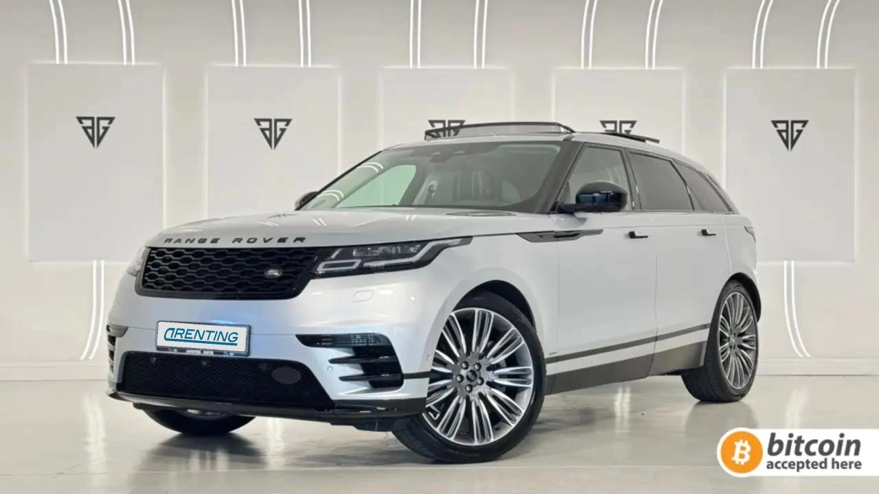 Renting Land Rover Range Rover Velar 3.0D I6 MHEV R-Dynamic SE 4WD Aut. 300 Plateado