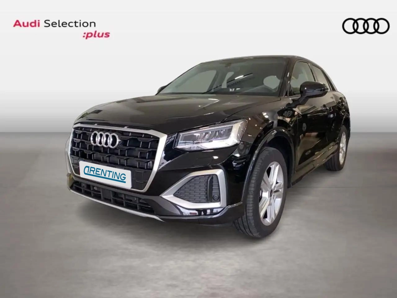 Renting Audi Q2 30 TDI Advanced 85kW Negro 1