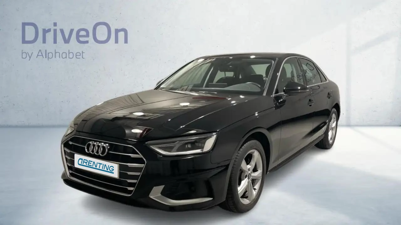 Renting Audi A4 30 TDI Advanced S tronic 100kW Negro