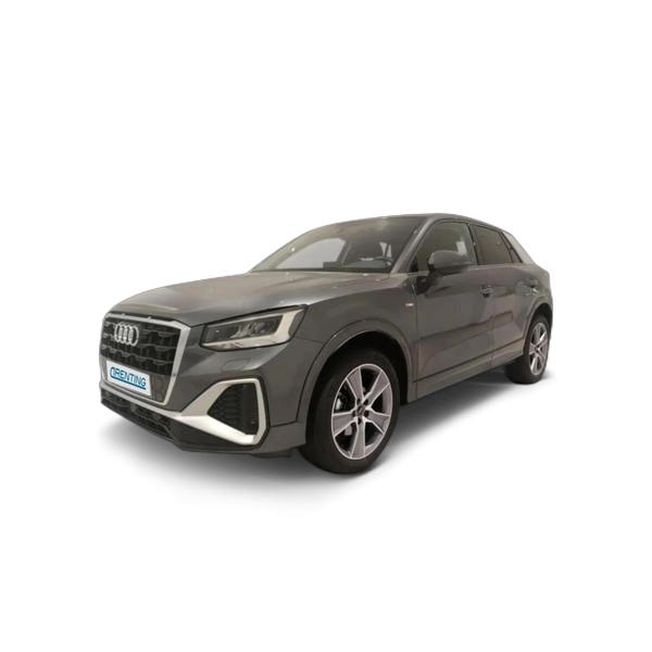 Renting Audi Q2 30 TDI S line 85kW Gris