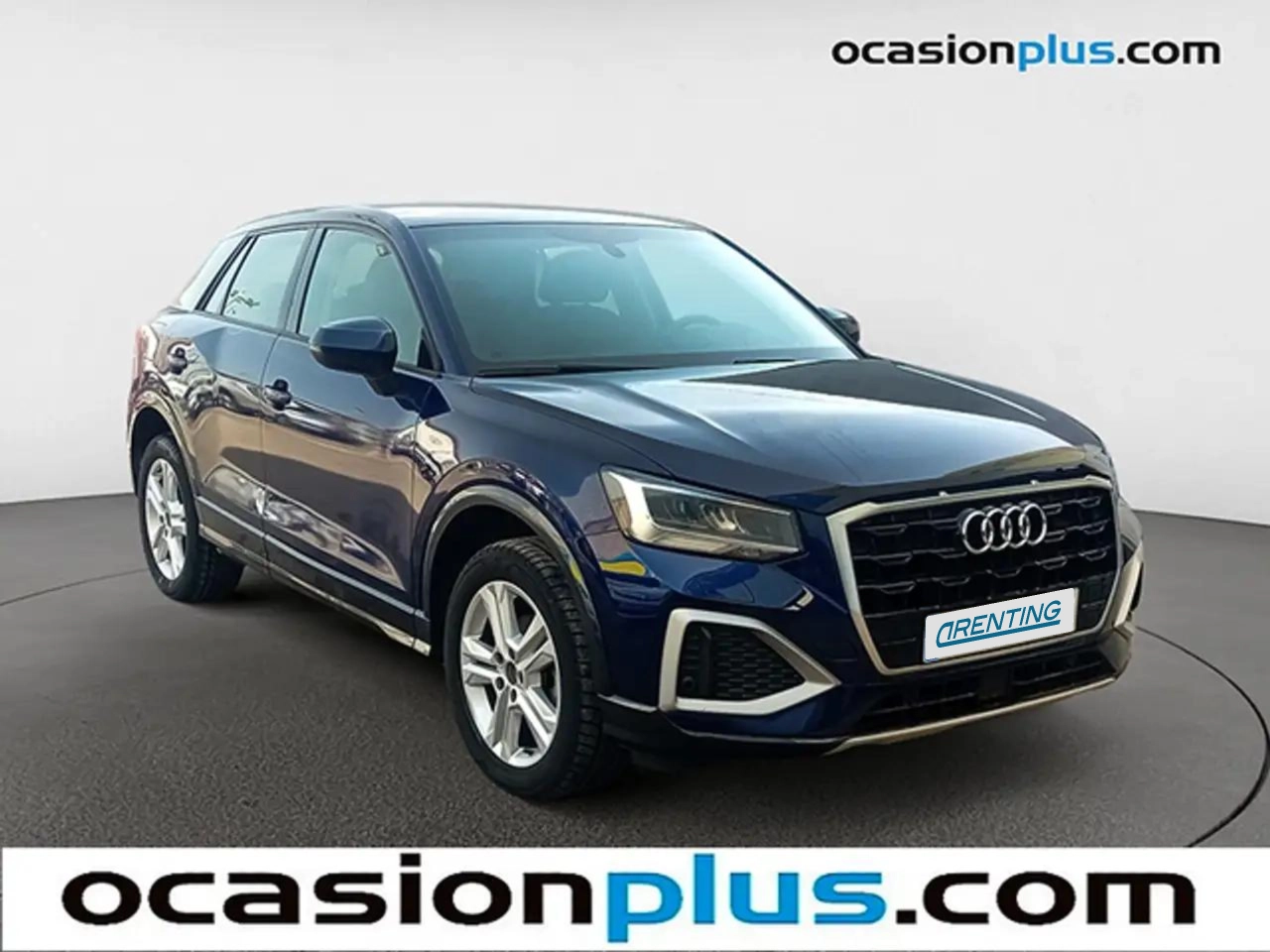 Renting Audi Q2 30 TFSI Advanced 81kW Azul 1