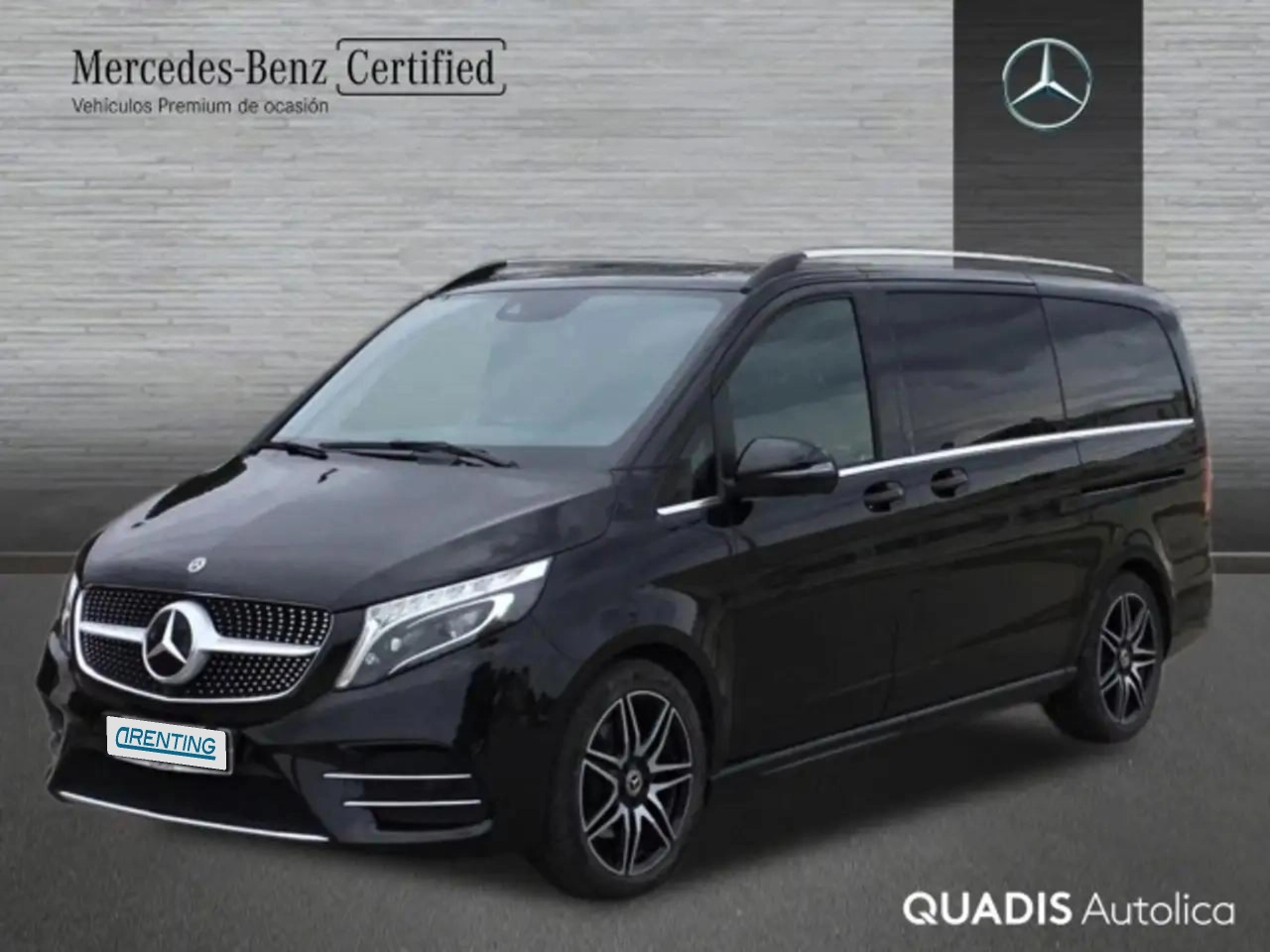 Renting Mercedes-Benz V 300d Largo Avantgarde Negro 1 1