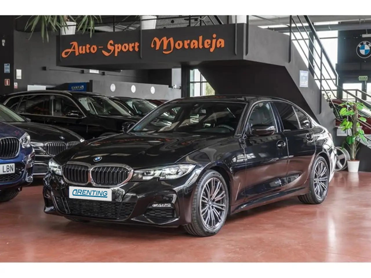 Renting BMW 320 320dA Negro 5