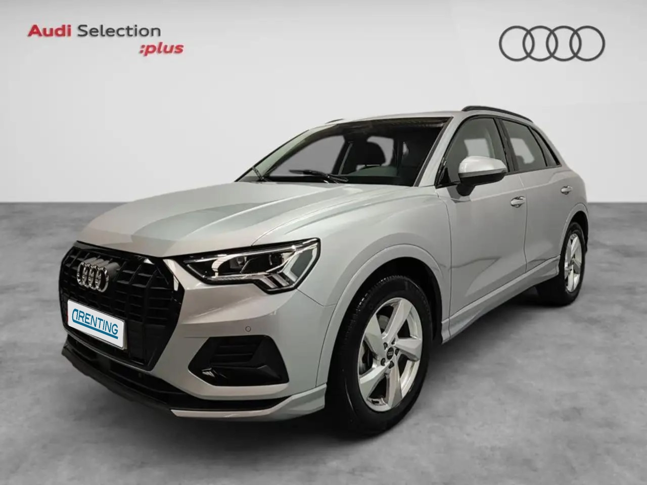 Renting Audi Q3 35 TDI Advanced S tronic 110kW Plateado 4