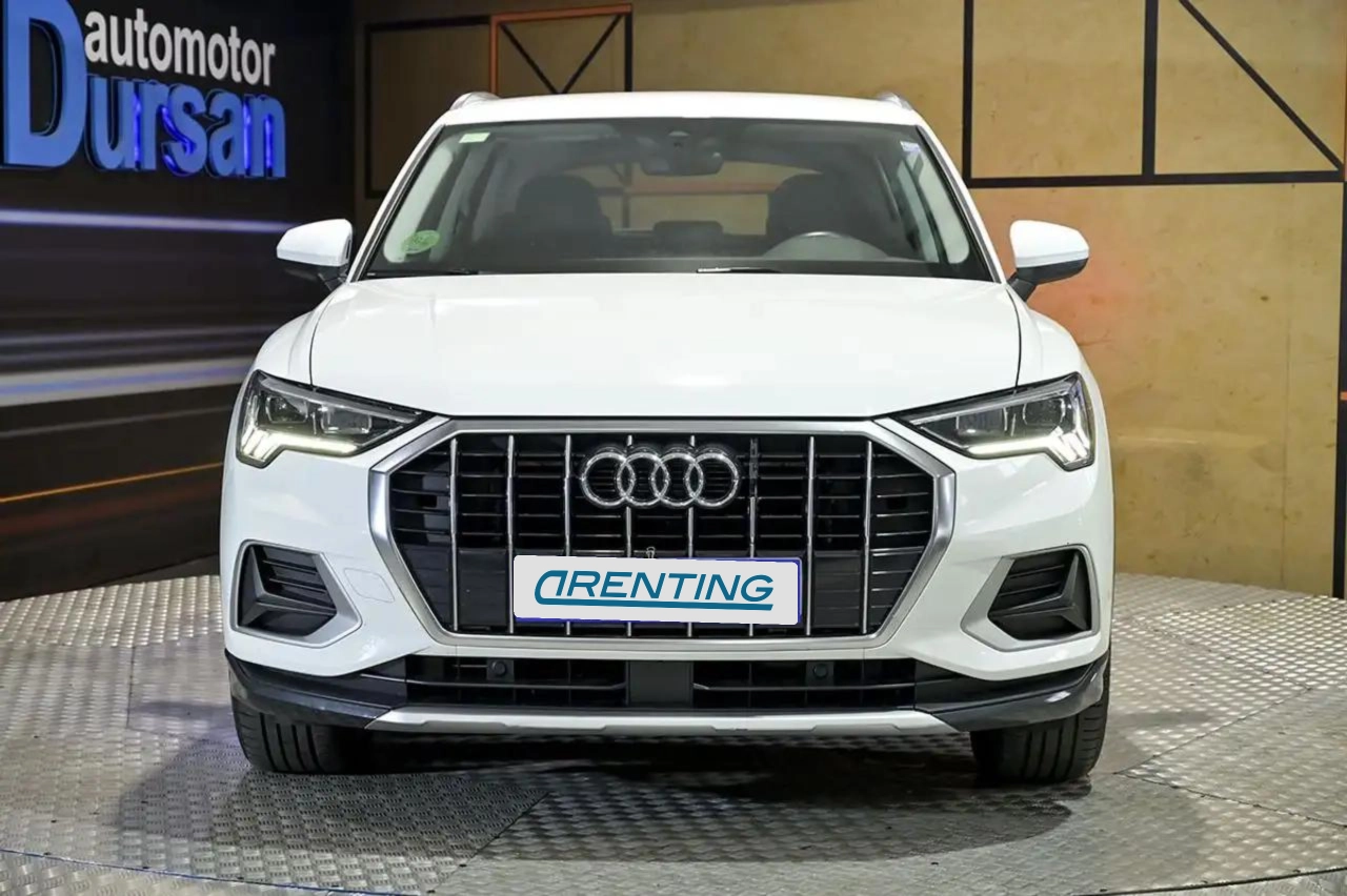 Renting Audi Q3 35 TDI Advanced S tronic 110kW Blanco