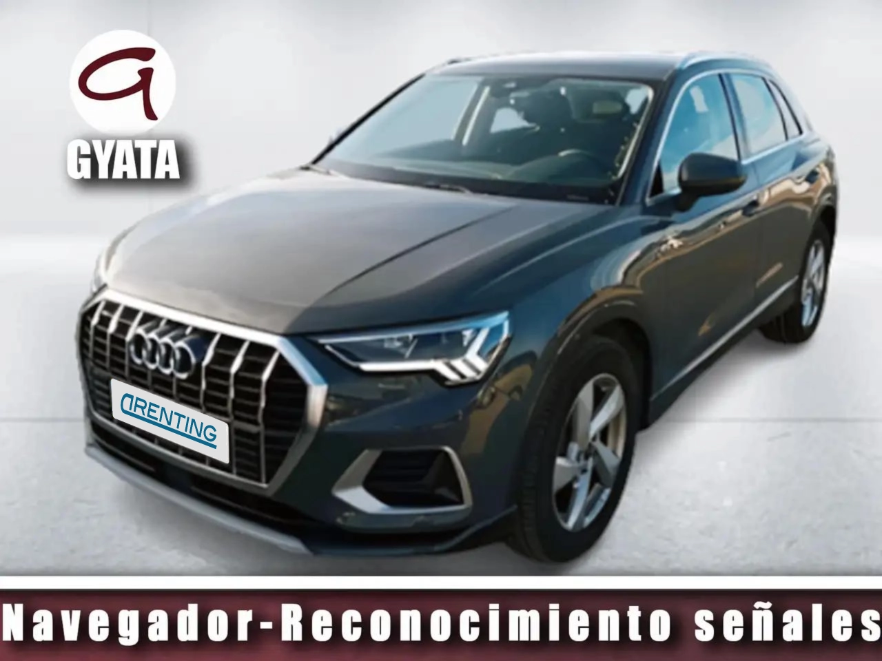 Renting Audi Q3 35 TDI Advanced S tronic 110kW Gris 3