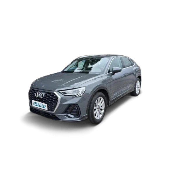 Renting Audi Q3 35 TDI Black line quattro S tronic 110kW Gris