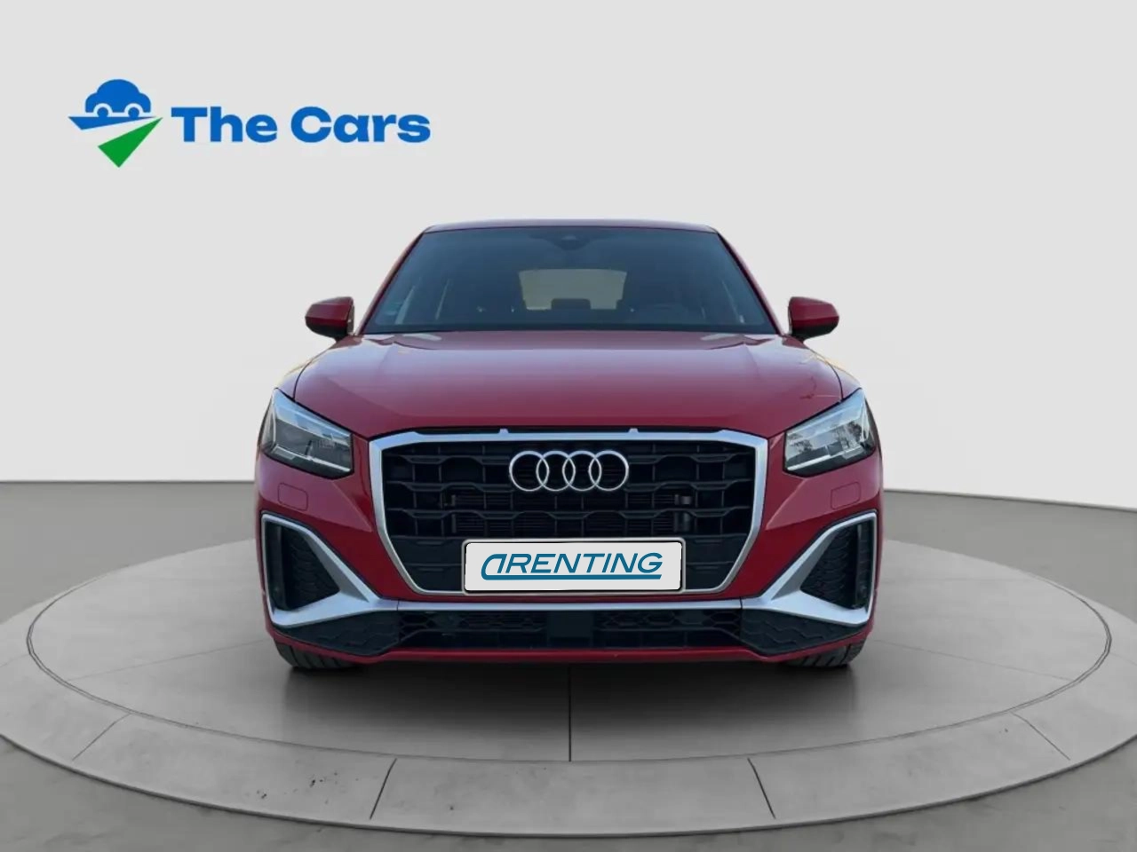 Renting Audi Q2 35 TDI S line S tronic 110kW Rojo