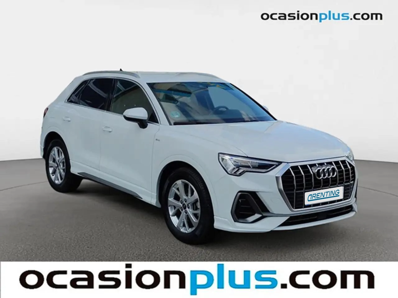 Renting Audi Q3 35 TDI S line S tronic 110kW Blanco 1