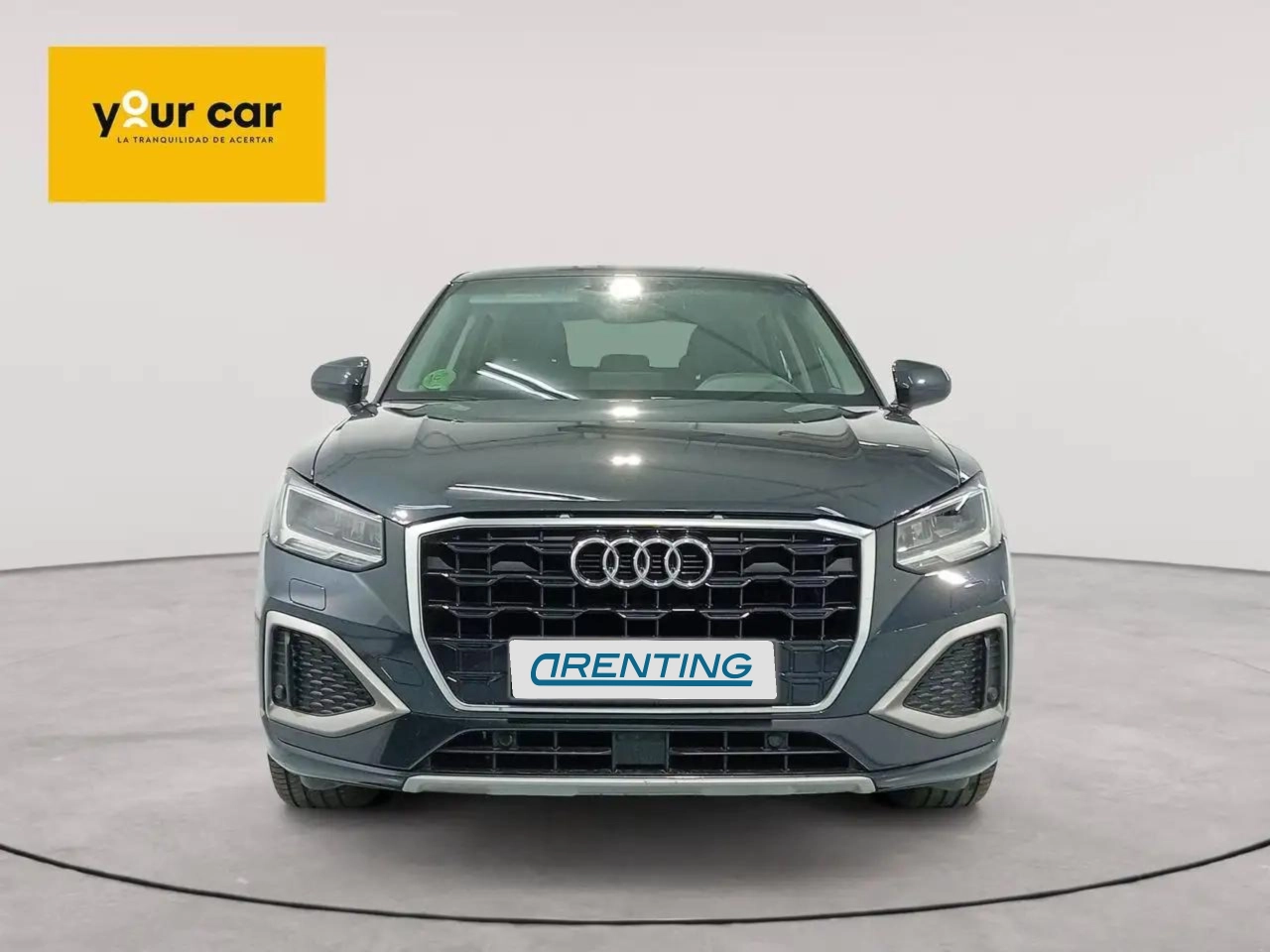 Renting Audi Q2 35 TFSI Advanced S tronic 110kW Gris