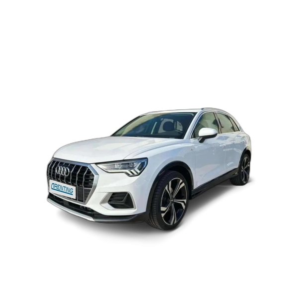 Renting Audi Q3 35 TFSI Advanced S tronic Blanco 3