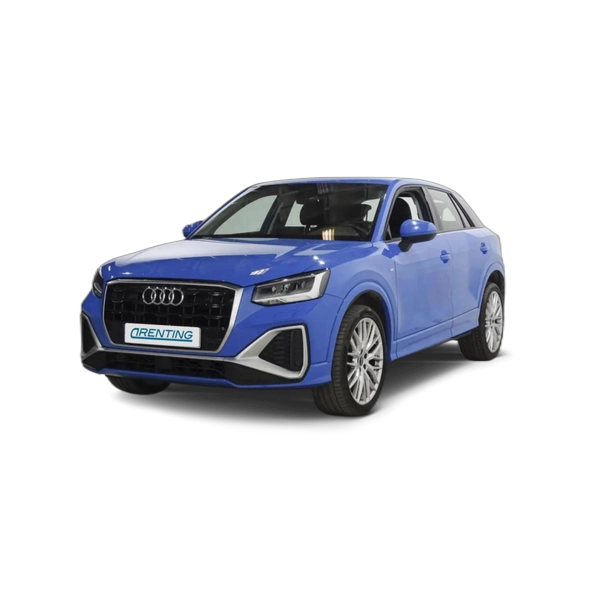 Renting Audi Q2 35 TFSI S line S tronic 110kW Azul 2