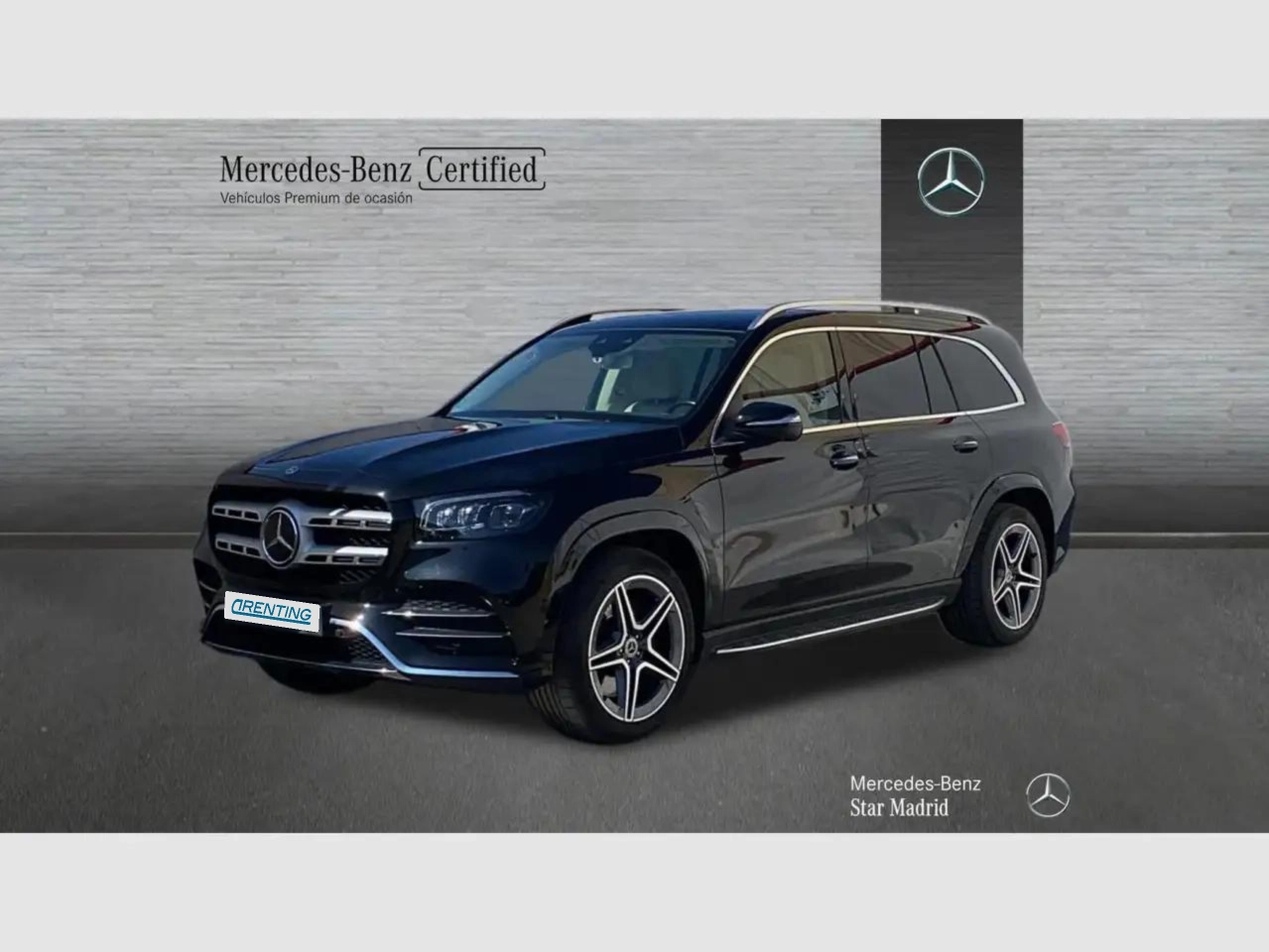 Renting Mercedes-Benz GLS 350 350d 4Matic Negro