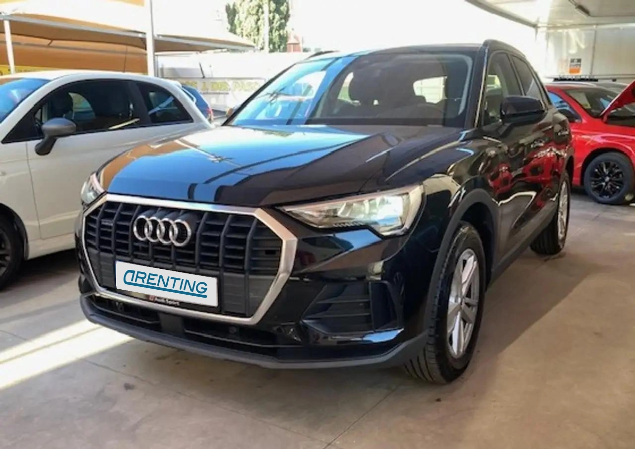 Renting Audi Q3 40 TDI Advanced quattro S tronic 140kW Negro