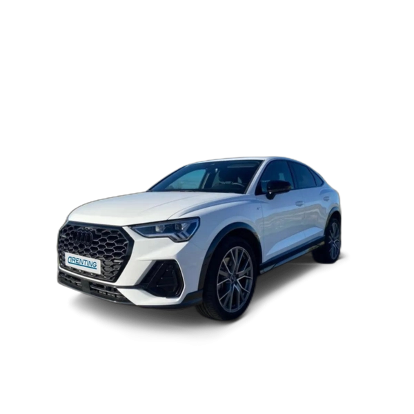 Renting Audi Q3 40 TDI quattro S tronic 140kW Blanco