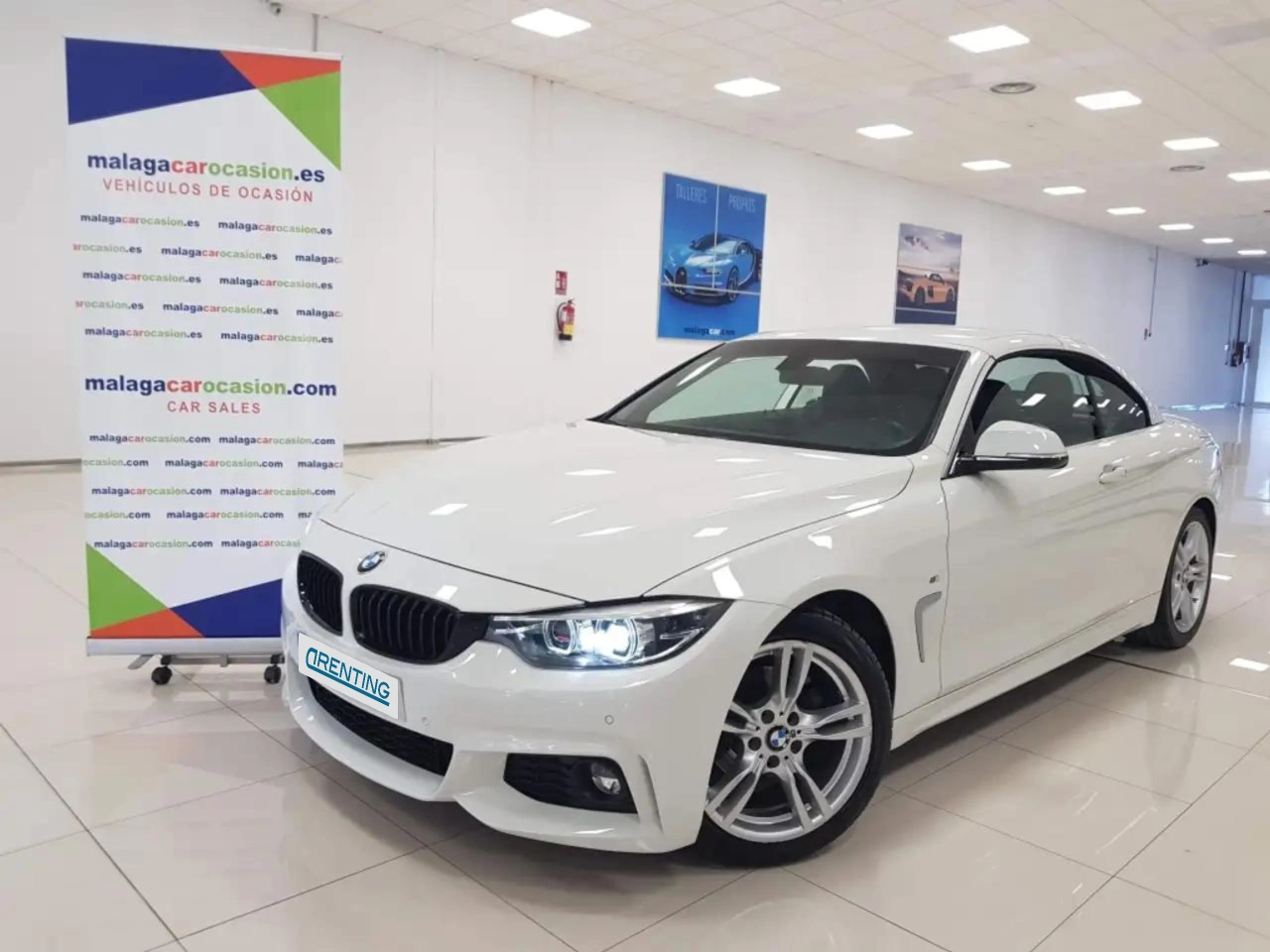 Renting BMW 420 420iA Cabrio Blanco