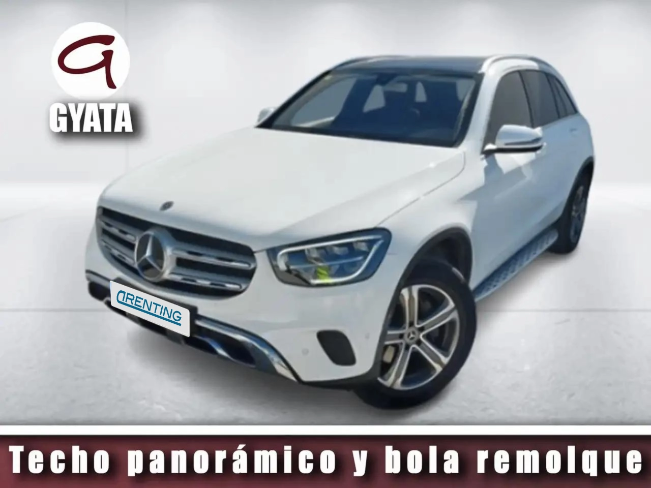 Renting Mercedes-Benz GLC 200 4Matic 9G-Tronic Blanco 1