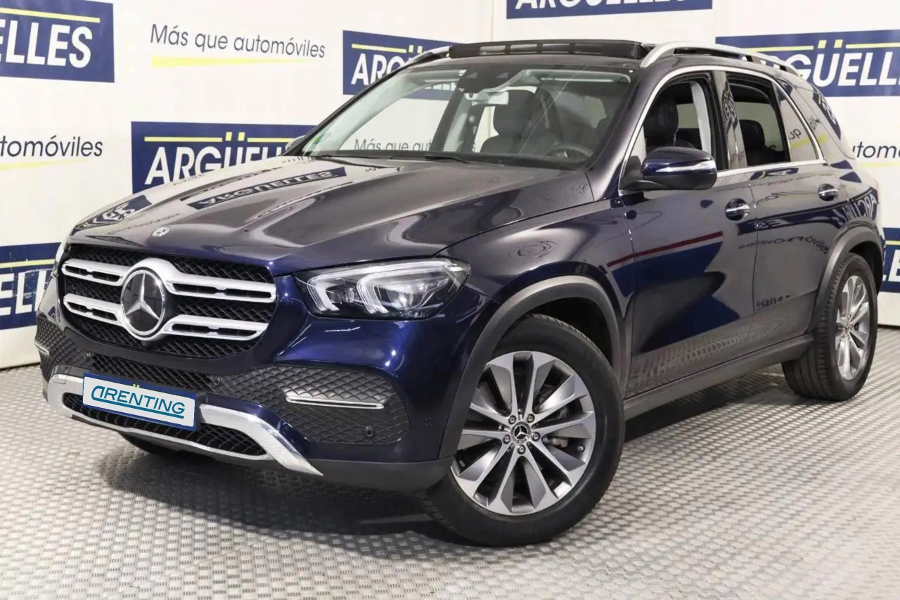 Renting Mercedes-Benz GLE 450 4Matic Premium Plus 390cv Azul