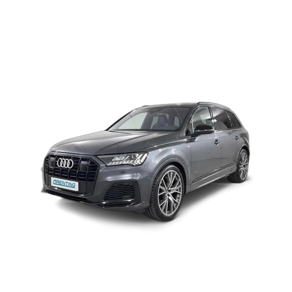 Renting Audi Q7 50 TDI Black line plus quattro Gris 1