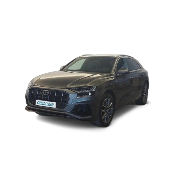 Renting Audi Q8 50 TDI S line quattro tiptronic Gris