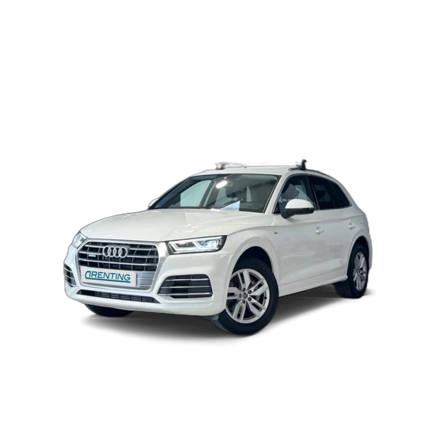 Renting Audi Q5 50 TFSIe S line quattro-ultra S tronic Blanco