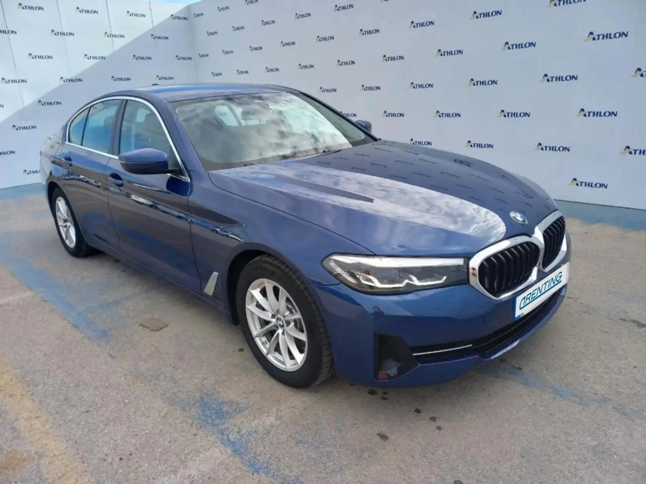 Renting BMW 520 520dA Azul