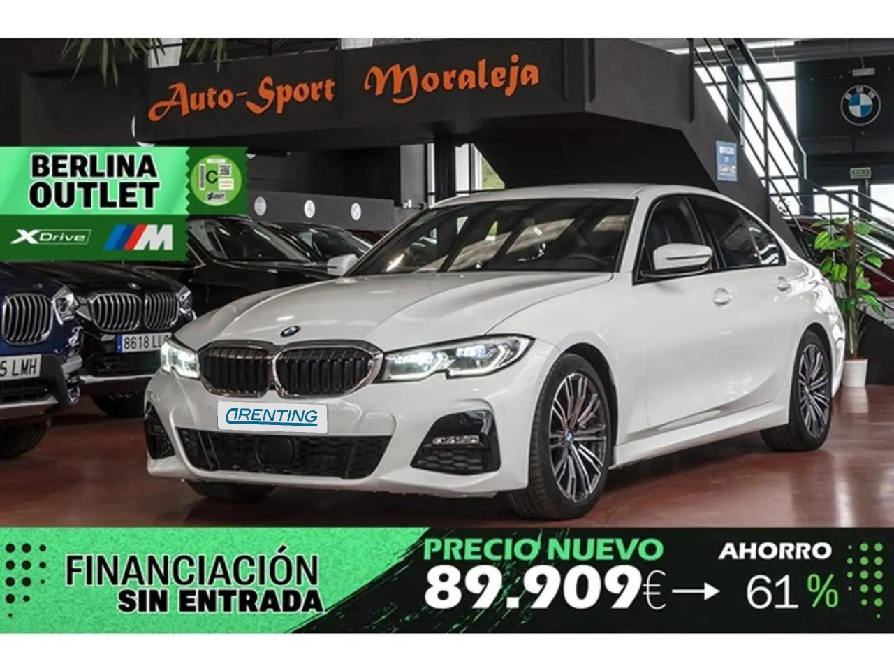 Renting BMW 530 530e iPerformance Blanco