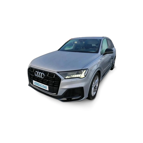 Renting Audi Q7 60 TFSIe S line quattro tiptronic Gris