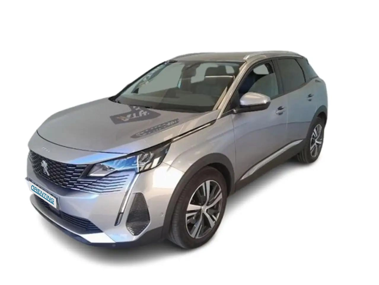 Renting Peugeot 3008 ALLURE PACK BLUE HDI 130 CV EAT8 Gris