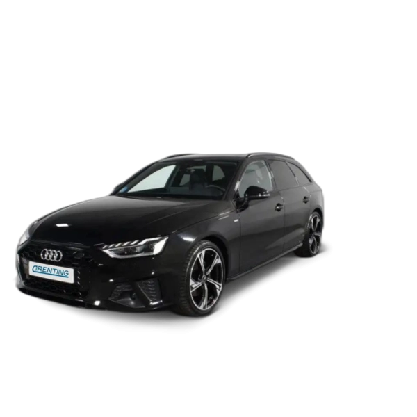 Renting Audi A4 Avant 35 TDI Black Limited S tronic 120kW Negro