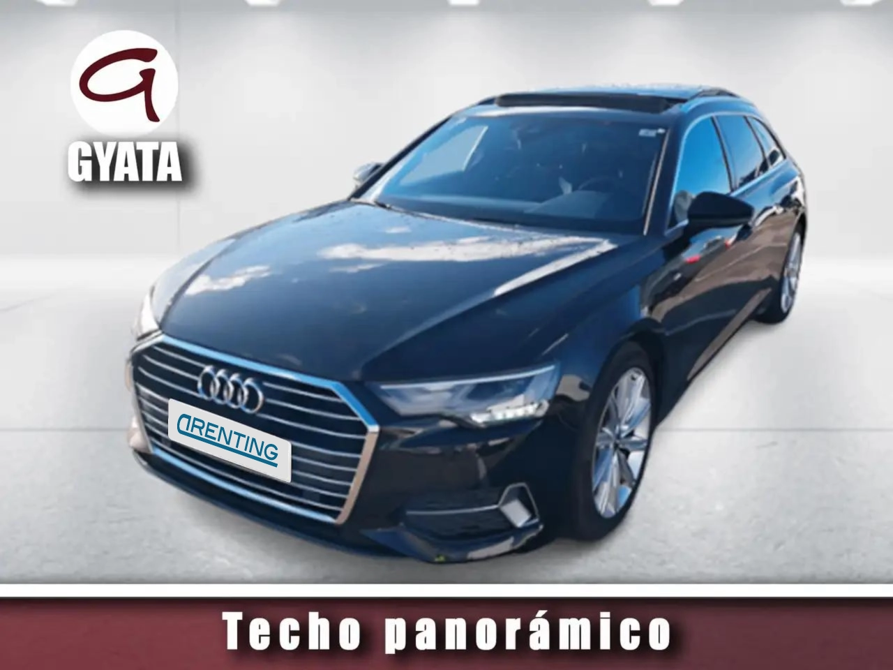 Renting Audi A6 Avant 40 TDI Sport S tronic Negro