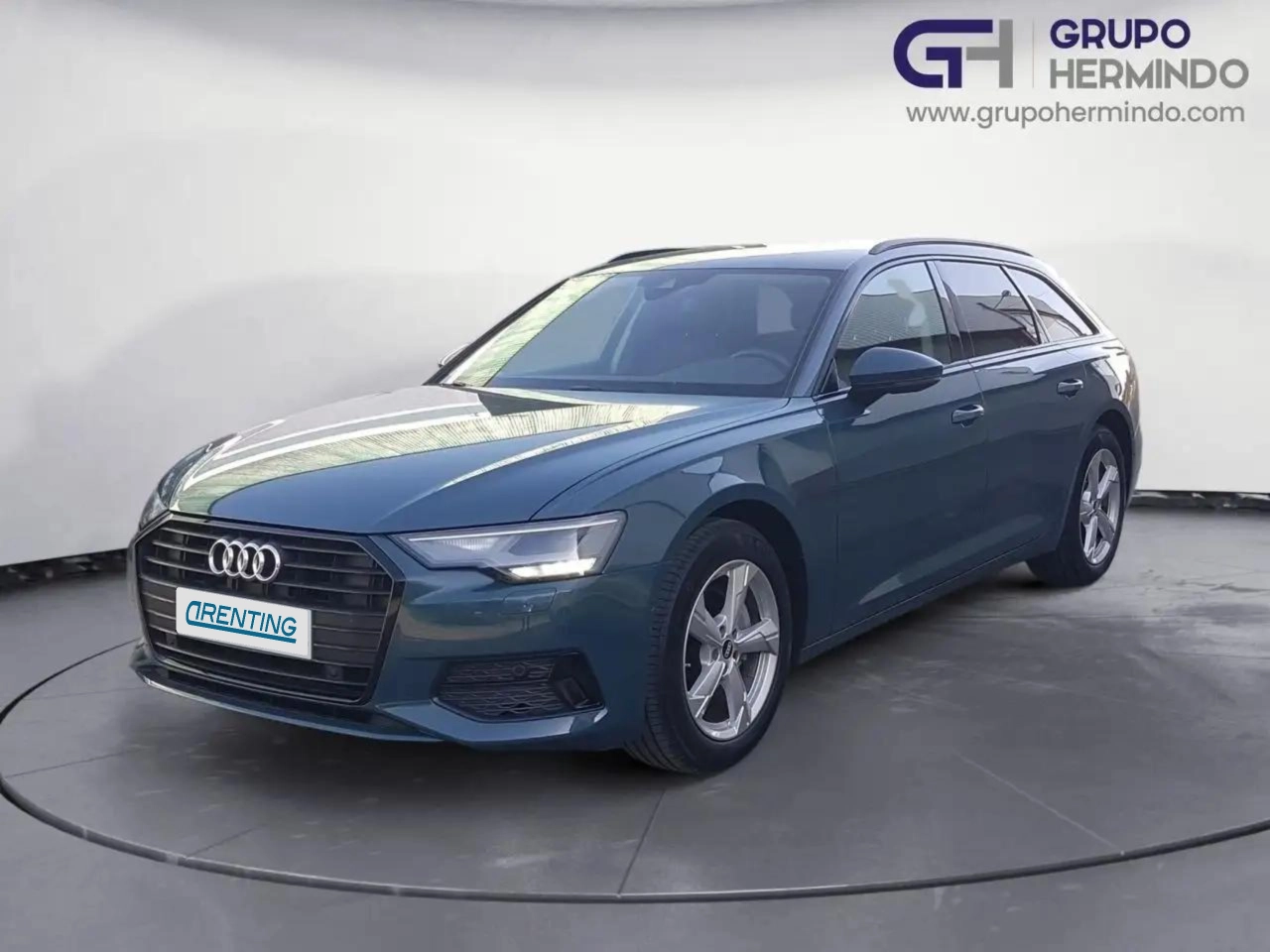 Renting Audi A6 AVANT SPORT 40 TDI 150 KW 204 CV S TRONIC+PAQ CONF Verde