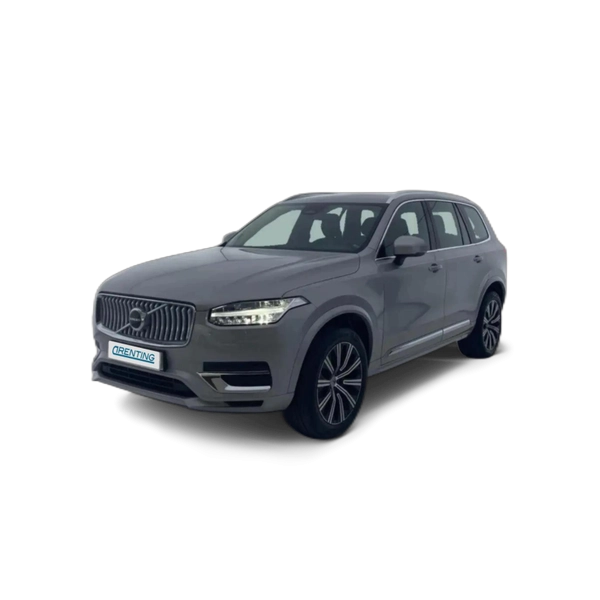 Renting Volvo XC90 B5 Plus Bright AWD Aut. Plateado