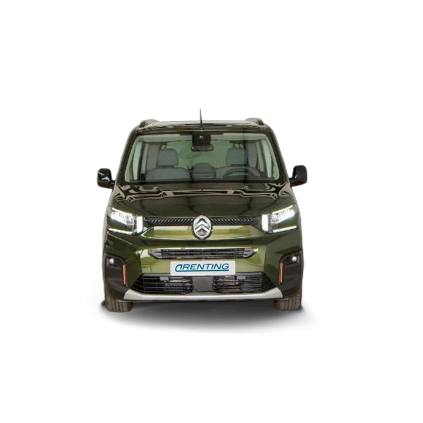 Renting Citroen Berlingo 1.5 BLUEHDI 96KW TALLA M MAX AUTO 130CV 5 Verde