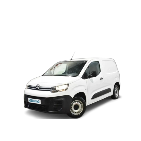 Renting Citroen Berlingo Furgón 1.6BlueHDi 100 Blanco