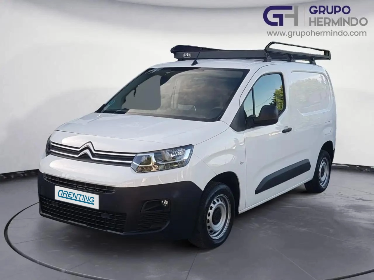 Renting Citroen Berlingo Furgon TALLA M BLUE HDI 100 CV CONTROL Blanco 1