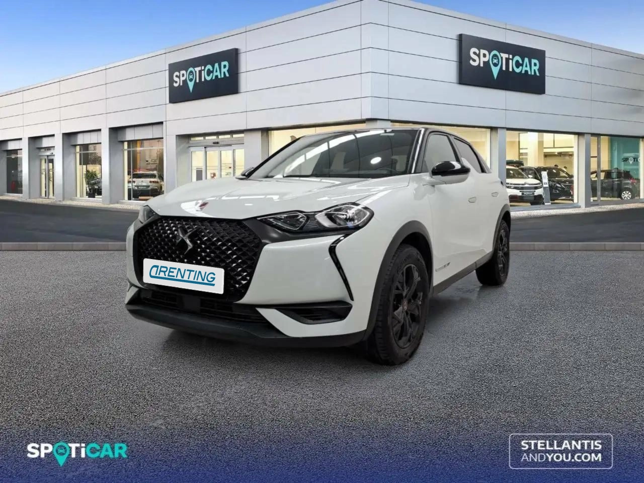 Renting DS Automobiles DS 3 Crossback BlueHDi Performance Line 130 Aut. Negro